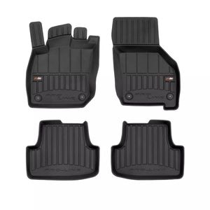 Set covorase auto Frogum 3D, pentru Volkswagen Golf VIII 2019-prezent, 4 bucati, Negru