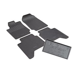 Set covorase auto Rigum, pentru Ford Ranger 2006-2011, 4 bucati, Negru