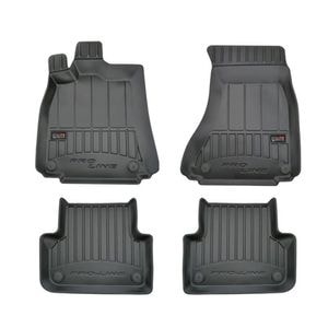 Set covorase auto Frogum 3D, pentru Audi A5 8T 2007-2017, 4 bucati, Negru