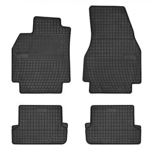 Set covorase auto Frogum, pentru Renault Megane II 2002-2009, 4 bucati, Negru
