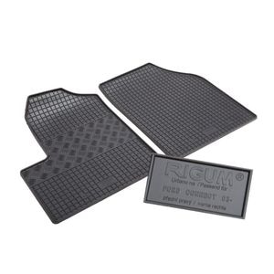Set covorase auto Rigum, pentru Ford Tourneo Connect 2002-2013, 2 bucati, Negru