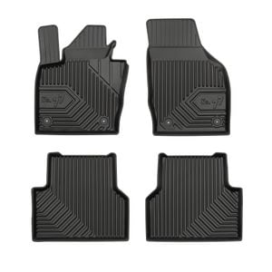 Set covorase auto Frogum 77, pentru Audi Q3 8U 2011-2018, 4 bucati, Negru