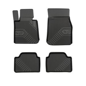 Set covorase auto Frogum 77, pentru BMW Seria 1 F20 2011-2019, 4 bucati, Negru