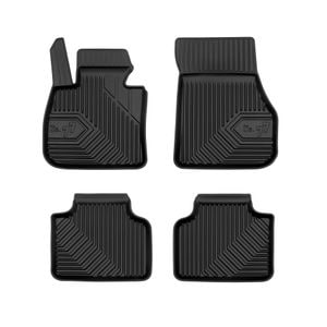 Set covorase auto Frogum 77, pentru BMW Seria 2 F45 2014-2021, 4 bucati, Negru