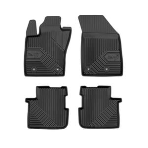 Set covorase auto Frogum 77, pentru Fiat Tipo 2016-prezent, 4 bucati, Negru
