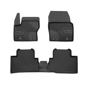 Set covorase auto Frogum 77, pentru Ford Grand C-Max 2010-2019, 3 bucati, Negru