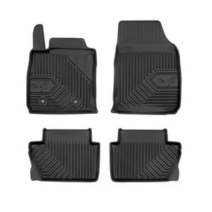 Set covorase auto Frogum 77, pentru Ford Ecosport 2018-prezent, 4 bucati, Negru