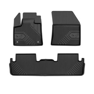 Set covorase auto Frogum 77, pentru Citroen DS7 2018-prezent, 3 bucati, Negru