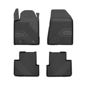 Set covorase auto Frogum 77, pentru Fiat Bravo 2007-2016, 4 bucati, Negru