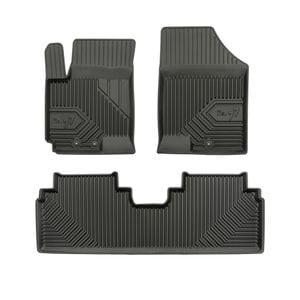 Set covorase auto Frogum 77, pentru Kia Venga 2009-2019, 3 bucati, Negru