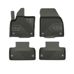 Set covorase auto Frogum 77, pentru Land Rover Range Rover Evoque 2011-2018, 4 bucati, Negru