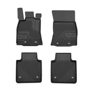 Set covorase auto Frogum 77, pentru Jaguar XJ 2010-2019, 4 bucati, Negru