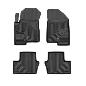 Set covorase auto Frogum 77, pentru Jeep Compass 2006-2011, 4 bucati, Negru