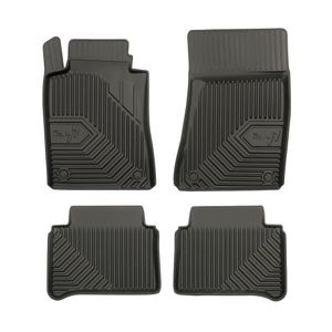 Set covorase auto Frogum 77, pentru Mercedes E-Class W211 2002-2009, 4 bucati, Negru