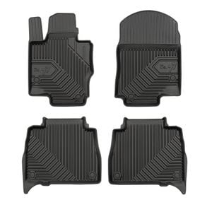 Set covorase auto Frogum 77, pentru Mercedes GLE 2019-prezent, 4 bucati, Negru
