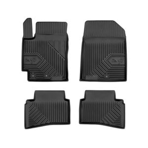 Set covorase auto Frogum 77, pentru Kia Rio 2017-prezent, 4 bucati, Negru