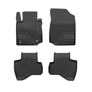 Set covorase auto Frogum 77, pentru Peugeot 107 2005-2014, 4 bucati, Negru