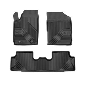 Set covorase auto Frogum 77, pentru Peugeot Partner 1996-2011, 3 bucati, Negru