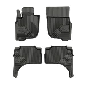 Set covorase auto Frogum 77, pentru Mitsubishi L200 2019-prezent, 4 bucati, Negru