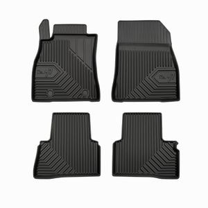 Set covorase auto Frogum 77, pentru Nissan Juke 2010-2019, 4 bucati, Negru