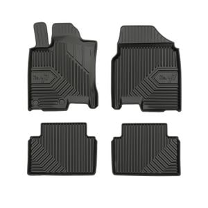 Set covorase auto Frogum 77, pentru Nissan Qashqai 2006-2013, 4 bucati, Negru