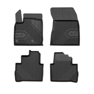 Set covorase auto Frogum 77, pentru Nissan Qashqai 2021-prezent, 4 bucati, Negru