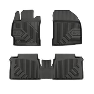 Set covorase auto Frogum 77, pentru Toyota Corolla 2013-2018, 3 bucati, Negru