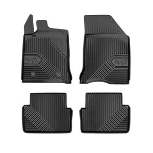 Set covorase auto Frogum 77, pentru Renault Laguna 2001-2007, 4 bucati, Negru