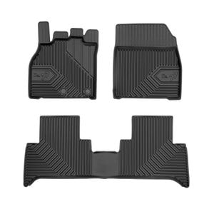 Set covorase auto Frogum 77, pentru Renault Scenic 2009-2016, 3 bucati, Negru