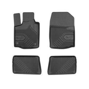 Set covorase auto Frogum 77, pentru Renault Twingo 2007-2014, 4 bucati, Negru