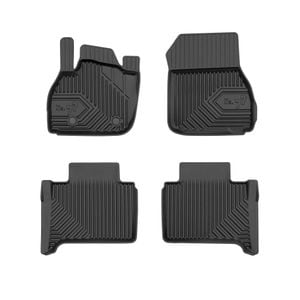 Set covorase auto Frogum 77, pentru Renault Zoe 2019-prezent, 4 bucati, Negru