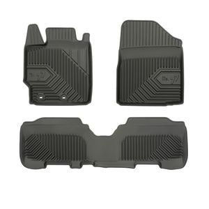 Set covorase auto Frogum 77, pentru Toyota Yaris II 2006-2011, 3 bucati, Negru