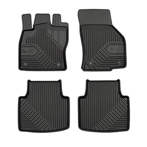 Set covorase auto Frogum 77, pentru Volkswagen Arteon 2017-prezent, 4 bucati, Negru