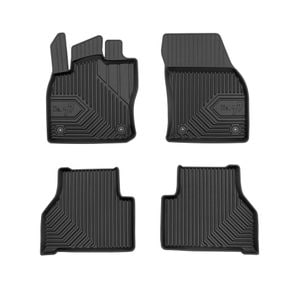 Set covorase auto Frogum 77, pentru Volkswagen Caddy 2021-prezent, 4 bucati, Negru