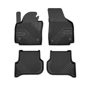 Set covorase auto Frogum 77, pentru Volkswagen Golf V 2003-2009, 4 bucati, Negru