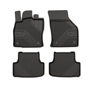 Set covorase auto Frogum 77, pentru Volkswagen Golf VII 2012-2019, 4 bucati, Negru