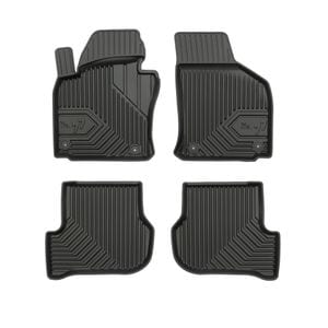 Set covorase auto Frogum 77, pentru Seat Toledo 2005-2012, 4 bucati, Negru