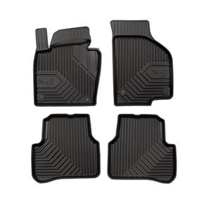 Set covorase auto Frogum 77, pentru Volkswagen Passat CC 2008-2016, 4 bucati, Negru