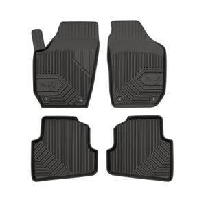 Set covorase auto Frogum 77, pentru Skoda Fabia II 2007-2014, 4 bucati, Negru