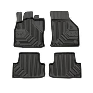 Set covorase auto Frogum 77, pentru Skoda Karoq 2017-prezent, 4 bucati, Negru