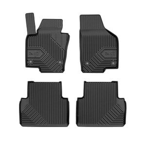 Set covorase auto Frogum 77, pentru Volkswagen Sharan 2010-2022, 4 bucati, Negru