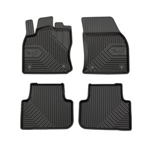 Set covorase auto Frogum 77, pentru Volkswagen Tiguan 2016-2023, 4 bucati, Negru