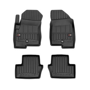 Set covorase auto Frogum 3D, pentru Jeep Compass 2006-2011, 4 bucati, Negru
