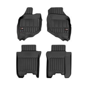 Set covorase auto Frogum 3D, pentru Honda Jazz 2002-2008, 4 bucati, Negru