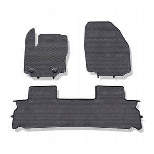 Set covorase auto GEYER & HOSAJA, pentru Ford S-Max 2006-2015, 3 bucati, Negru