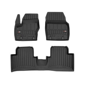 Set covorase auto Frogum 3D, pentru Ford Grand C-Max 2010-2019, 3 bucati, Negru