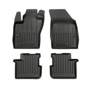 Set covorase auto Frogum 3D, pentru Fiat Tipo 2016-prezent, 4 bucati, Negru