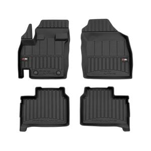 Set covorase auto Frogum 3D, pentru Suzuki Ignis 2017-prezent, 4 bucati, Negru