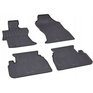 Set covorase auto Rigum, pentru Subaru Impreza V 2017-prezent, 4 bucati, Negru