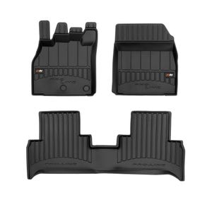 Set covorase auto Frogum 3D, pentru Renault Scenic 2009-2016, 3 bucati, Negru